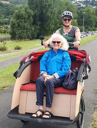 Cycling Without Age Lower Hutt [RIDING WITH OLIVIA]